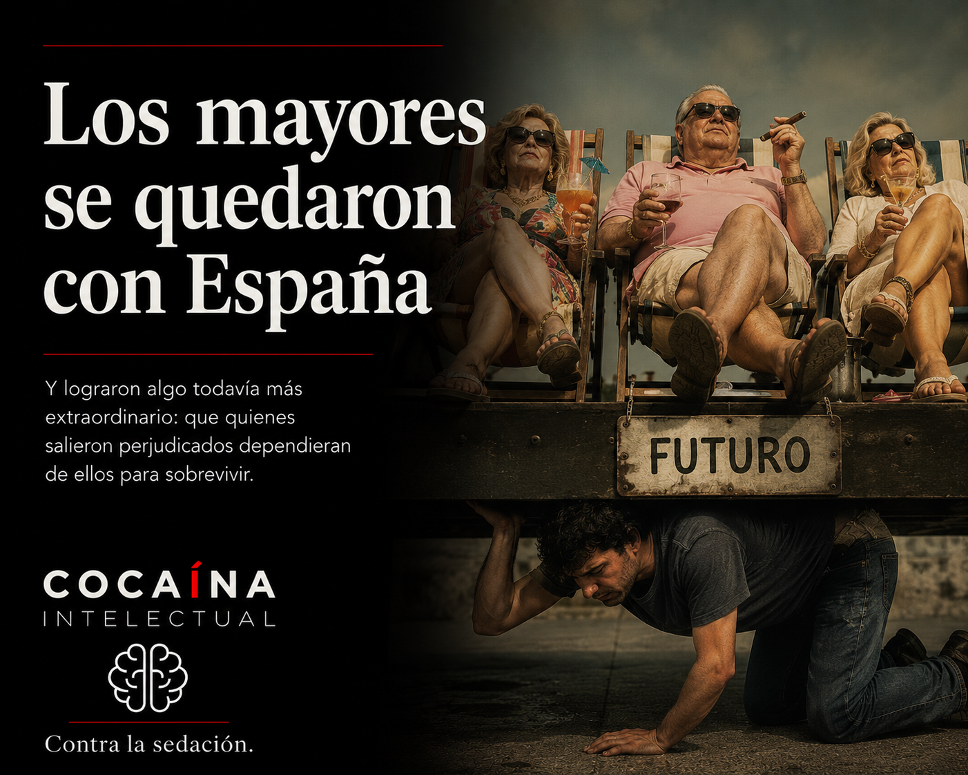 Los mayores se quedaron con España