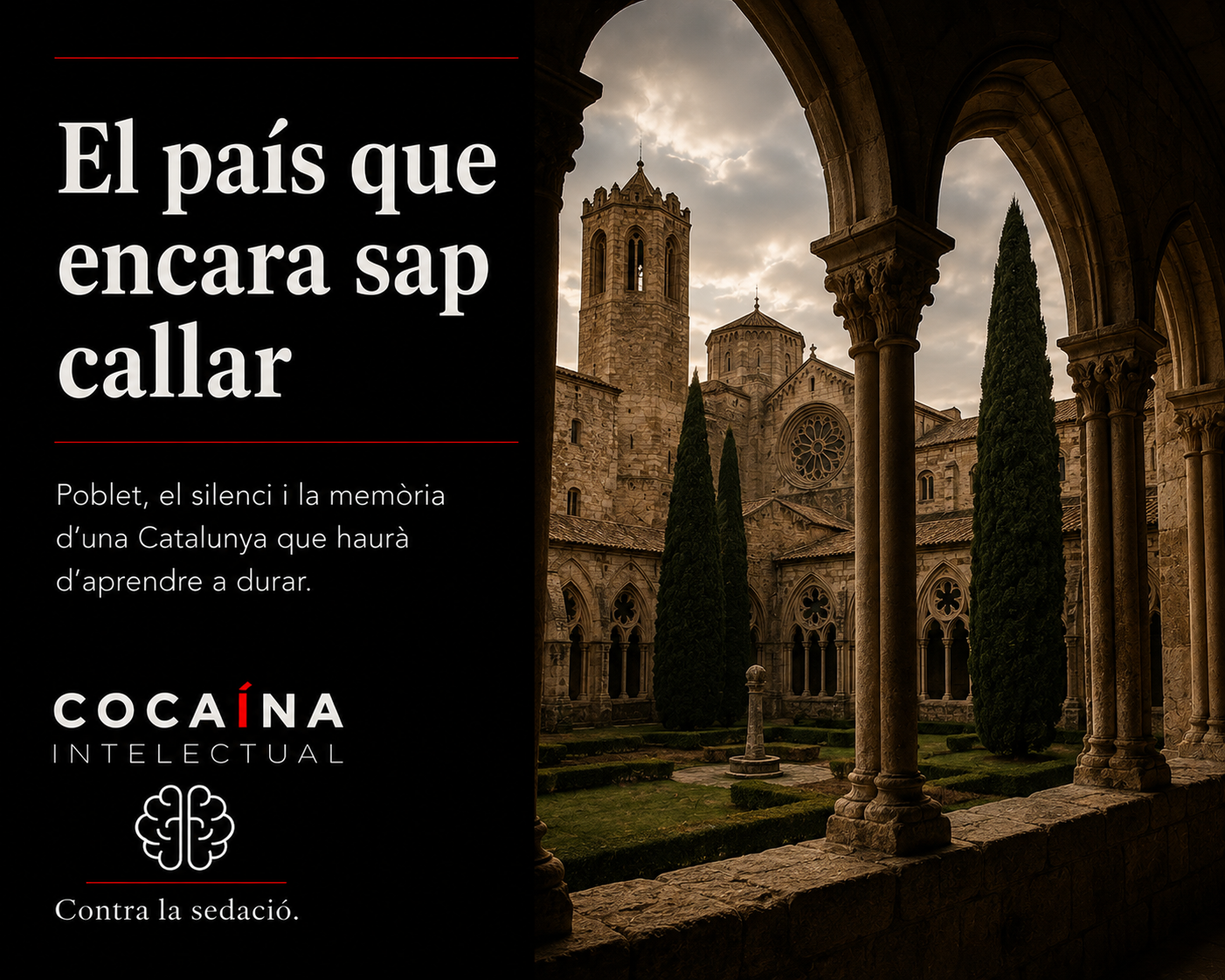 El país que encara sap callar